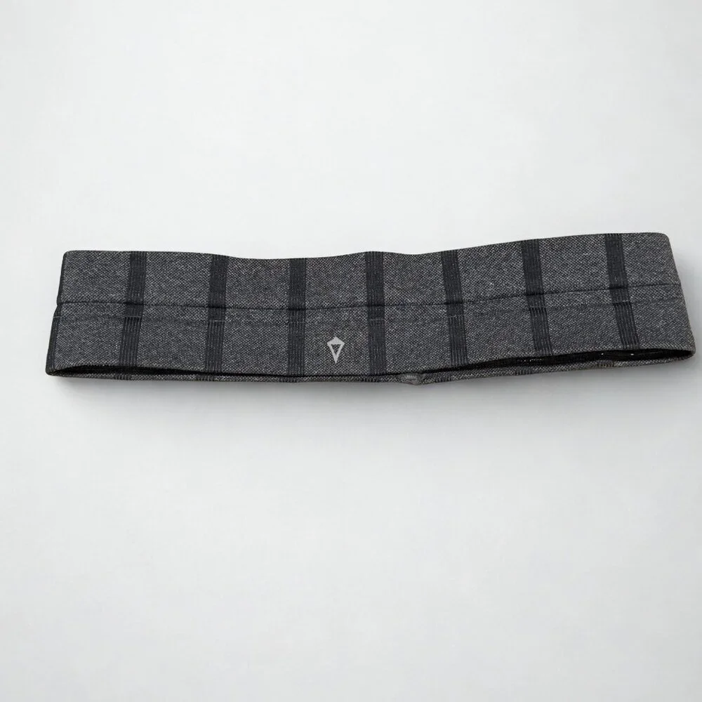 Ivivva Girls Workout Headband - Gray & Black - One Size